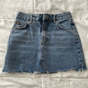 Topshop Denim Skirt